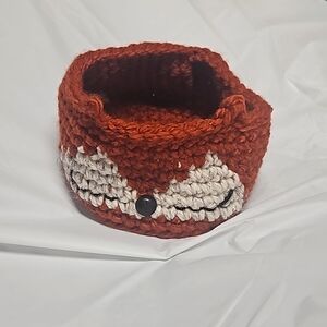 🟠Super Cute Handmade Fox Basket🟠